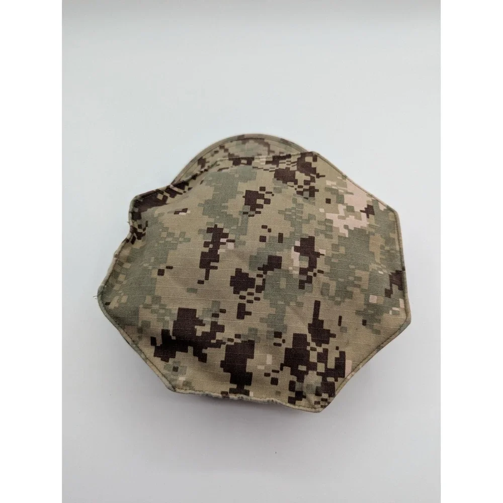 US Navy NWU Type III AOR2 Digital Camo 8 Point Utility Cover Hat Size 7 3/4 PO2